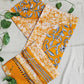 SHIKHA - KANTHA STITCH BATIK COTTON SAREE