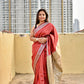 ABIR - KATAAN SILK (BRICK RED - SILVER)