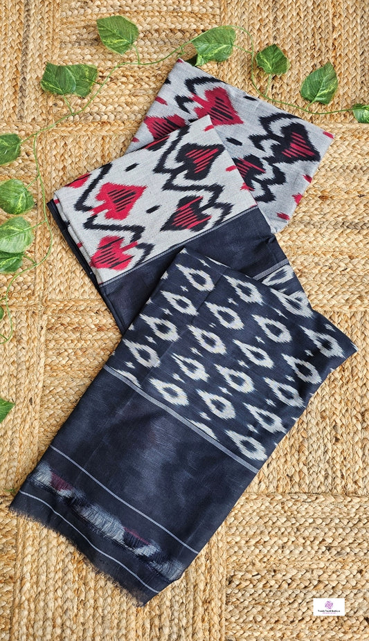 Tarana - Handloom Pochampally Ikkat - Cotton Saree