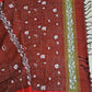 MITTI KA RANG - KANTHA STITCH - COTTON HANDLOOM SAREE