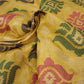 BINODINI - SOFT SILK SAREE (YELLOW & ORANGE & RED)
