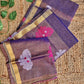 LAVENDAR MIST - TISSUE LINEN JAMDANI HANDLOOM SAREE
