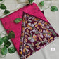 ROSE - KANTHA STITCH BATIK COTTON SAREE