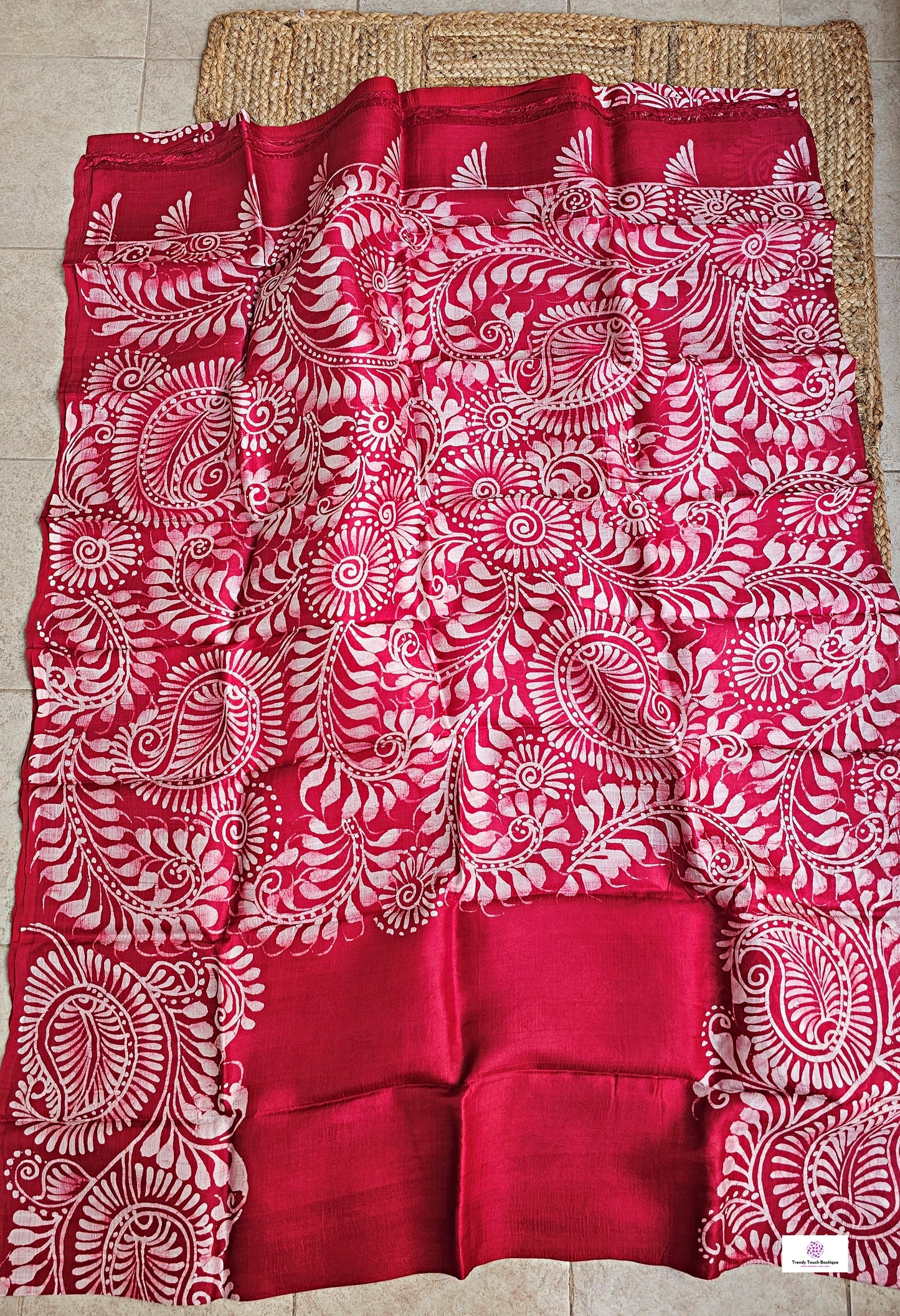 Pranaya – Handloom Wax Hand Batik Pure Mulberry Silk (Silk Mark Certified)