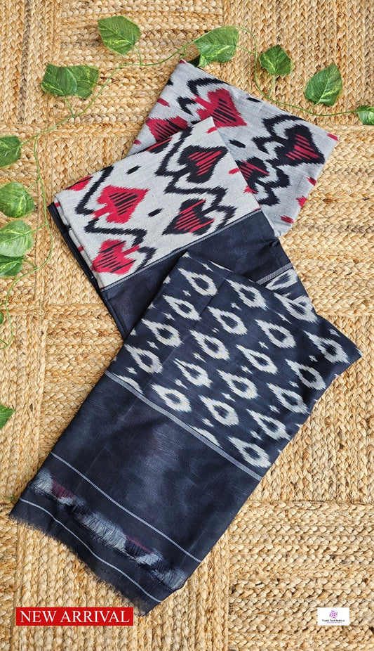 TARANA - POCHAMPALLY COTTON IKKAT - HANDLOOM SAREE