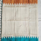 TRISHA - GANGA-JAMUNA BORDER - SEMI GHICHA SILK (TEAL GREEN & YELLOW) PRE BOOK (DESPATCH 10-15 DAYS)