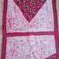 PINK LILY - KANTHA STITCH BATIK COTTON SAREE