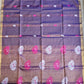 LAVENDAR MIST - TISSUE LINEN JAMDANI HANDLOOM SAREE