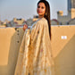 ivory off white jaal work handwoven banarasi silk saree with blouse piece wedding season special party wear bengali saree best price shop online