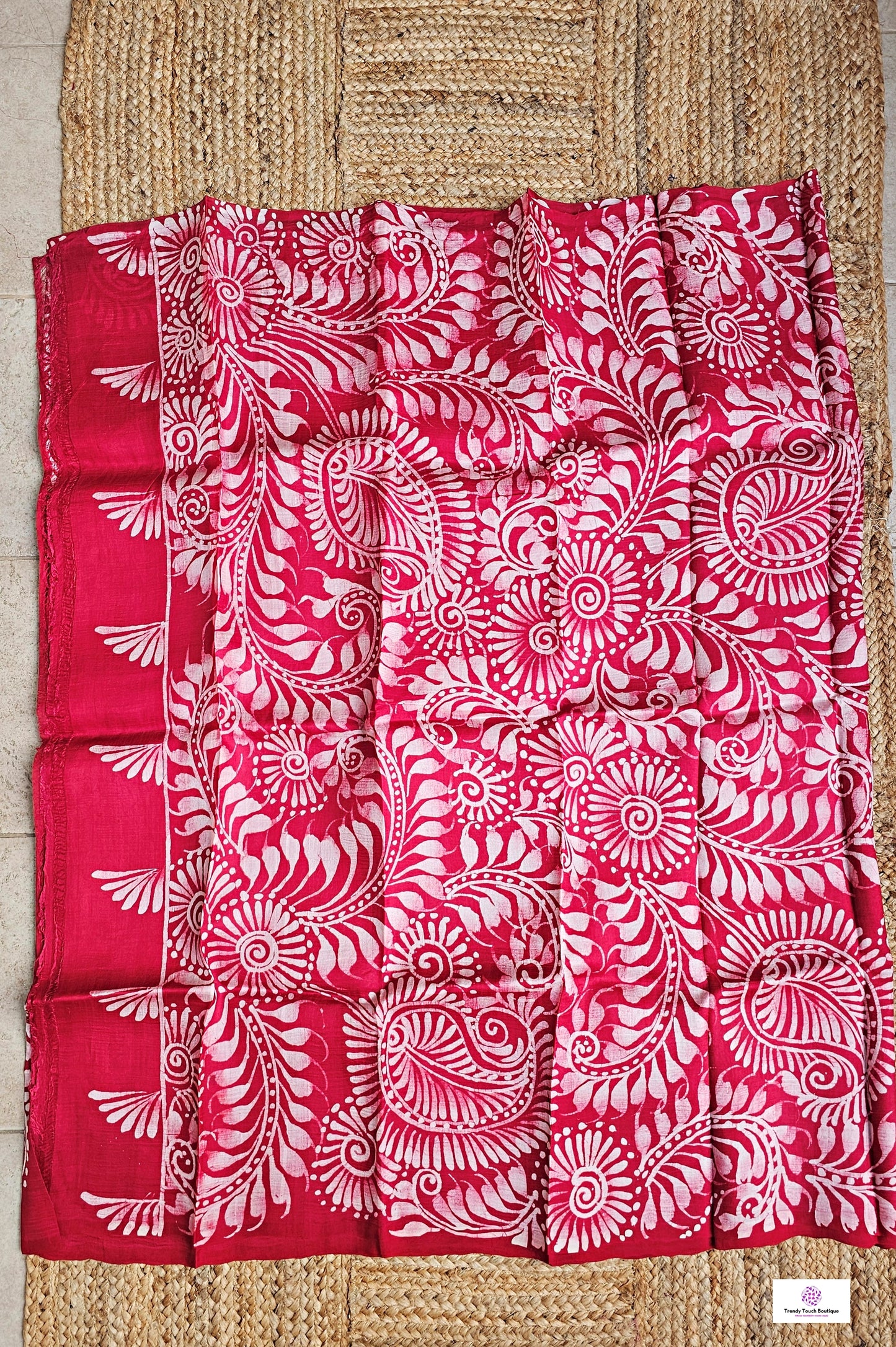 Pranaya – Handloom Wax Hand Batik Pure Mulberry Silk (Silk Mark Certified)