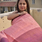 peach color pattu silk saree for wedding soft silk saree online marriage function contrast brocade work with blouse piece kubera pattu silk saree soft silk