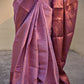 pink color pattu silk saree for wedding soft silk saree online marriage function contrast brocade work with blouse piece kubera pattu silk saree soft silk