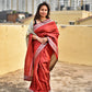 ABIR - KATAAN SILK (BRICK RED - SILVER)