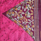 ROSE - KANTHA STITCH BATIK COTTON SAREE
