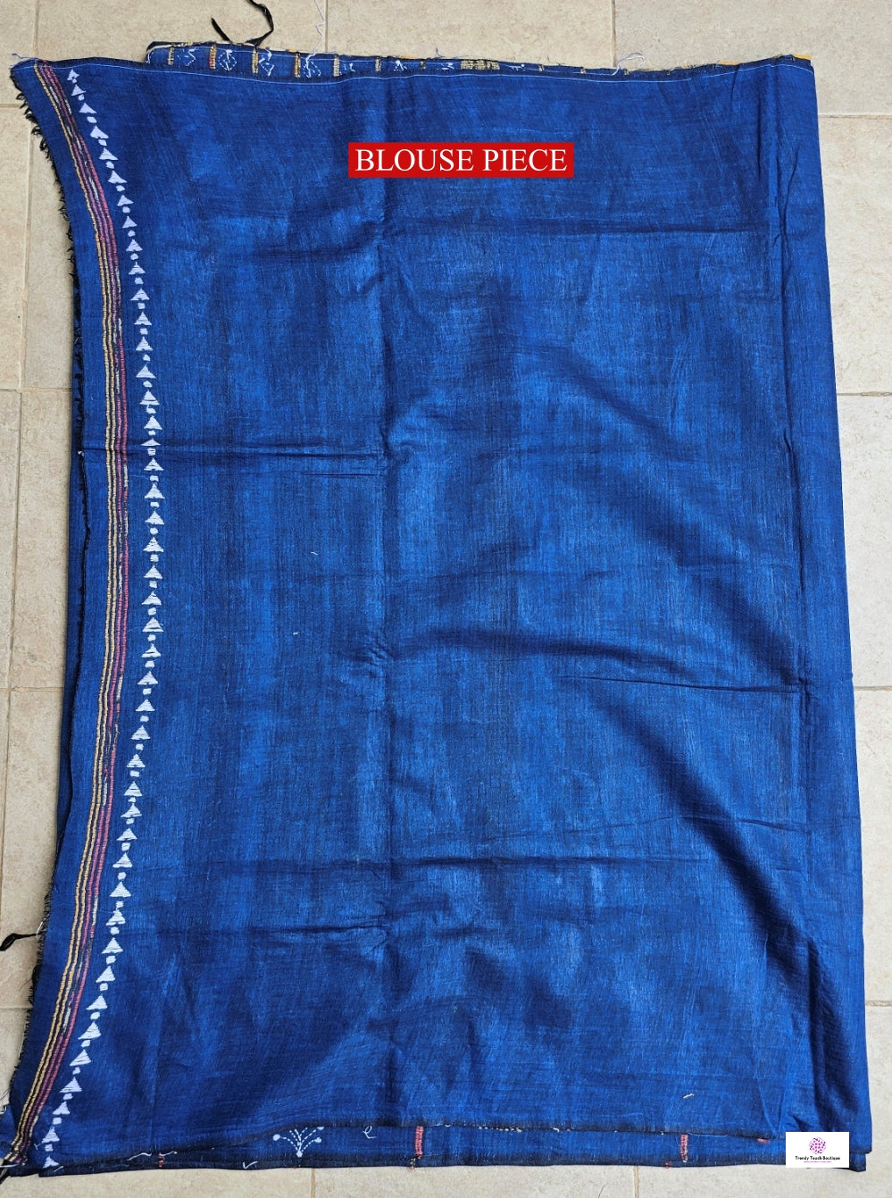 GAGAN - KANTHA STITCH - KHESH COTTON SAREE