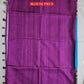 semi tussar silk madhubani and bisnupuri digital print blue and violet saree for regular wear and casual function office for women with blouse piece and best price