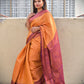 yellow color pattu silk saree for wedding soft silk saree online marriage function contrast brocade work with blouse piece kubera pattu silk saree soft silk