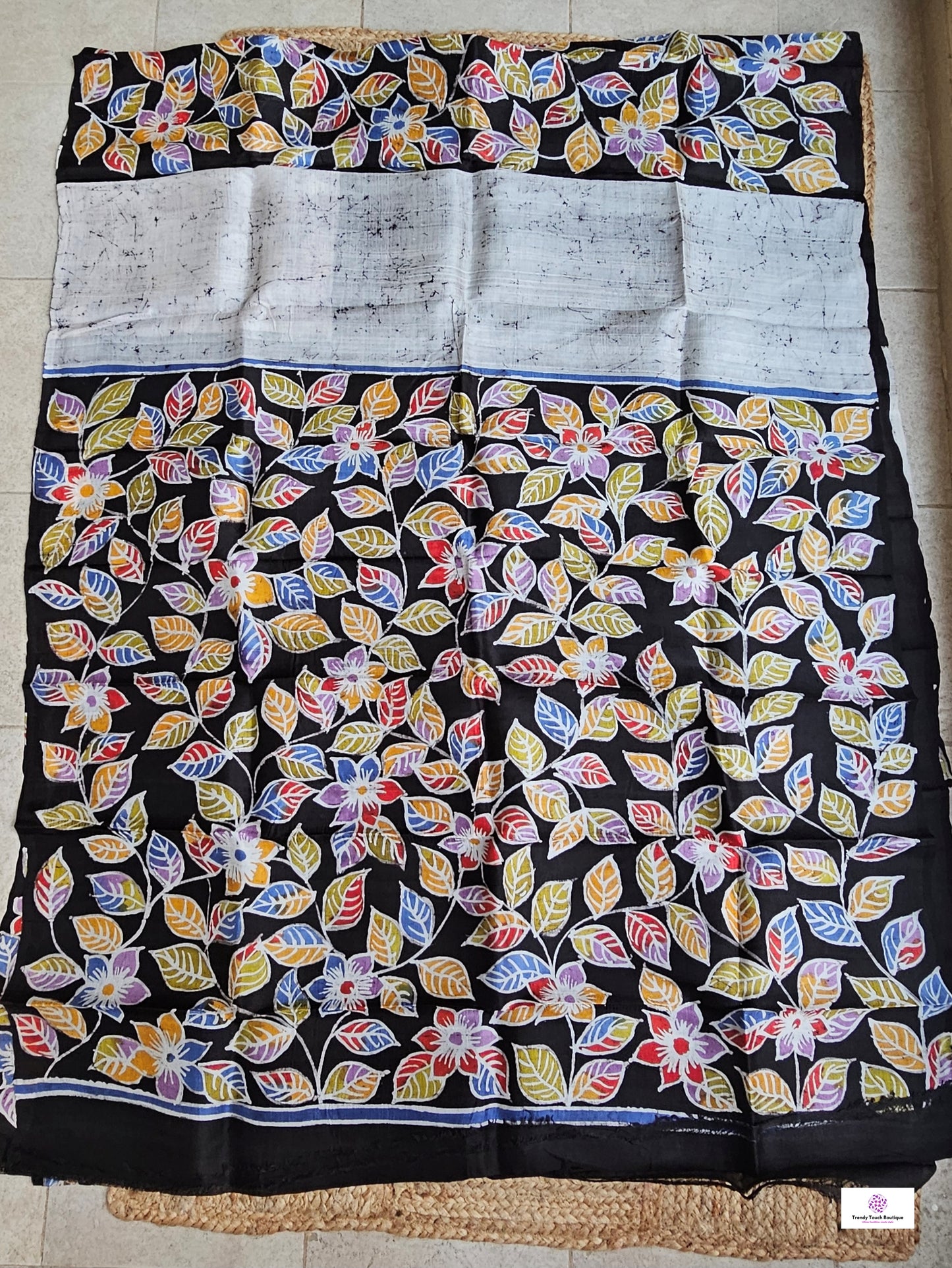 Malati – Handloom Wax Hand Batik Pure Mulberry Silk (Silk Mark Certified)