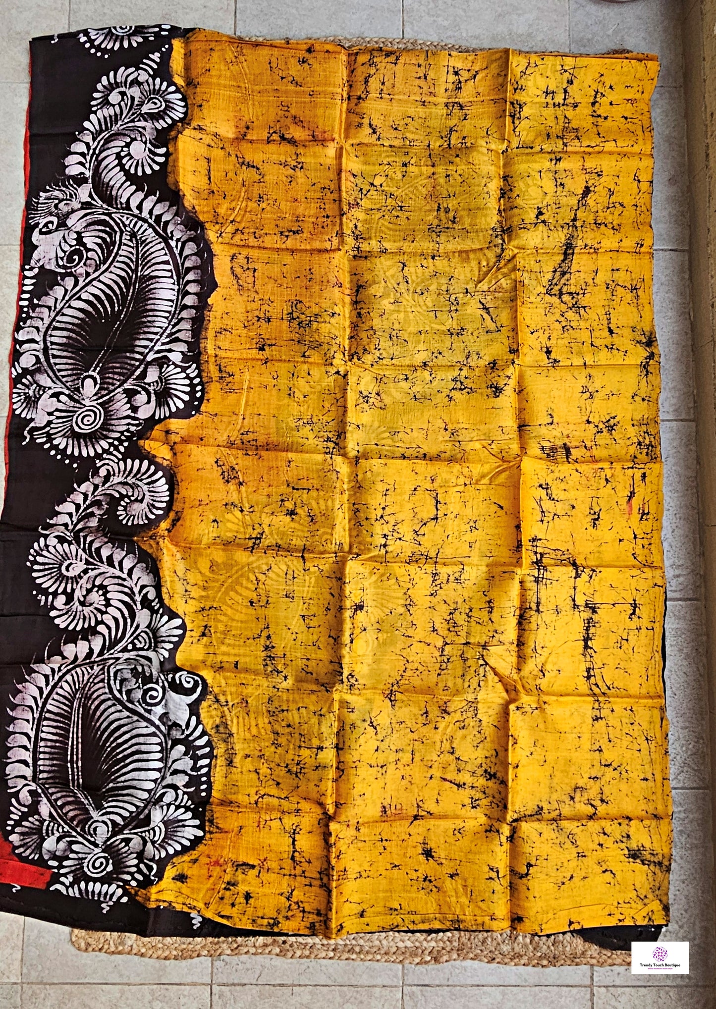 Tarangini – Handloom Wax Hand Batik Pure Mulberry Silk (Silk Mark Certified)