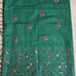 BLUE RIVER - KANTHA STITCH - COTTON HANDLOOM SAREE
