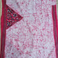 PINK LILY - KANTHA STITCH BATIK COTTON SAREE