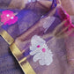 LAVENDAR MIST - TISSUE LINEN JAMDANI HANDLOOM SAREE