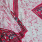 PINK LILY - KANTHA STITCH BATIK COTTON SAREE