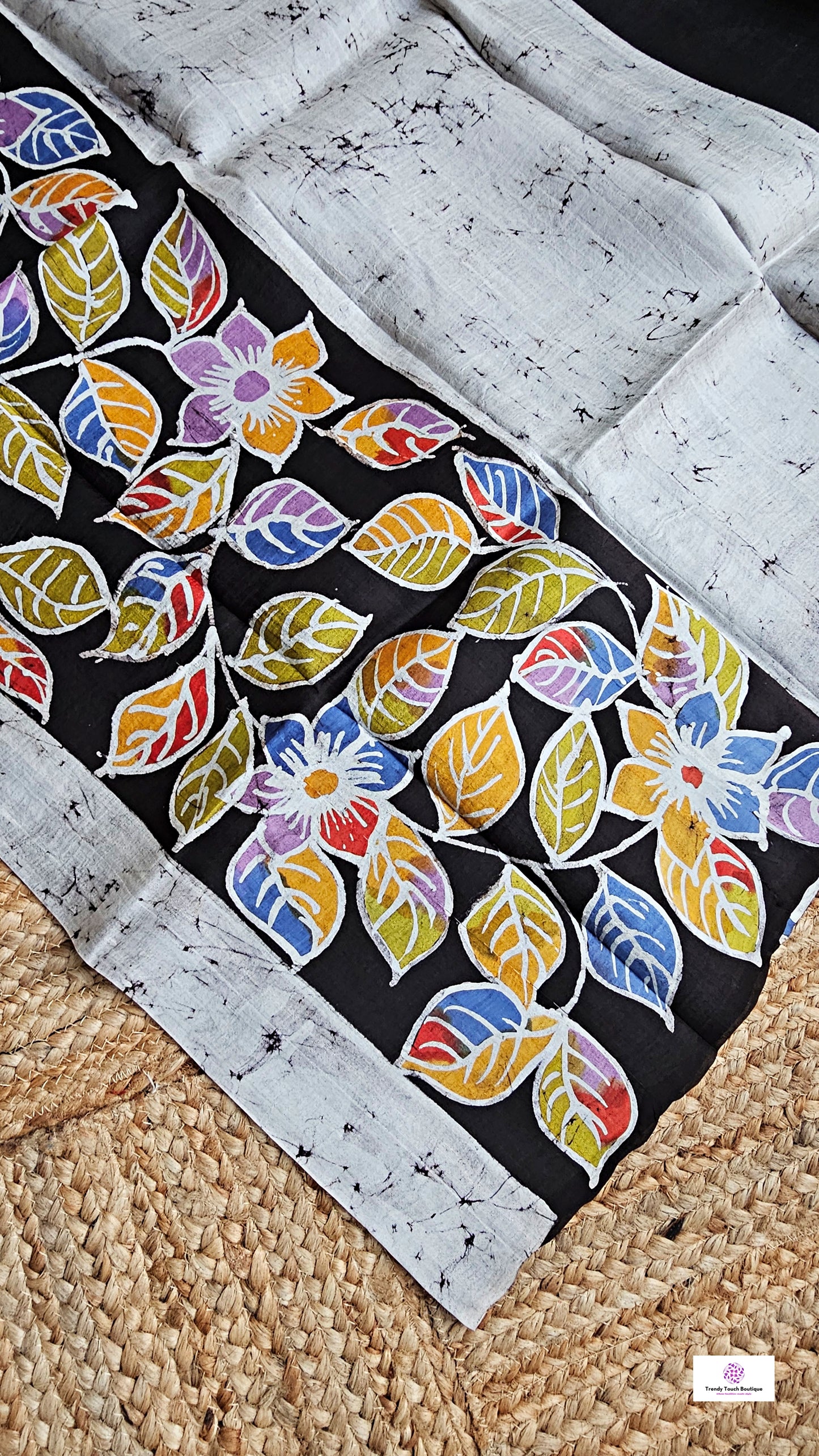 Malati – Handloom Wax Hand Batik Pure Mulberry Silk (Silk Mark Certified)