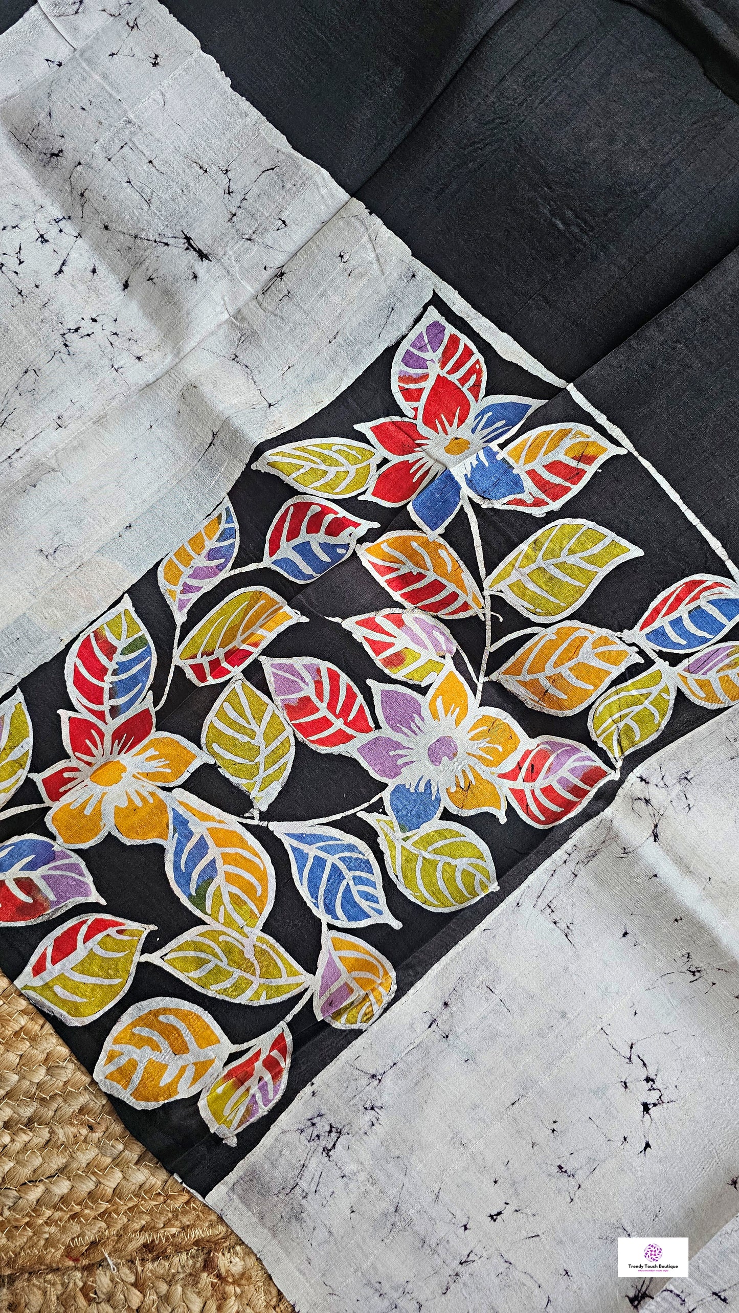 Malati – Handloom Wax Hand Batik Pure Mulberry Silk (Silk Mark Certified)