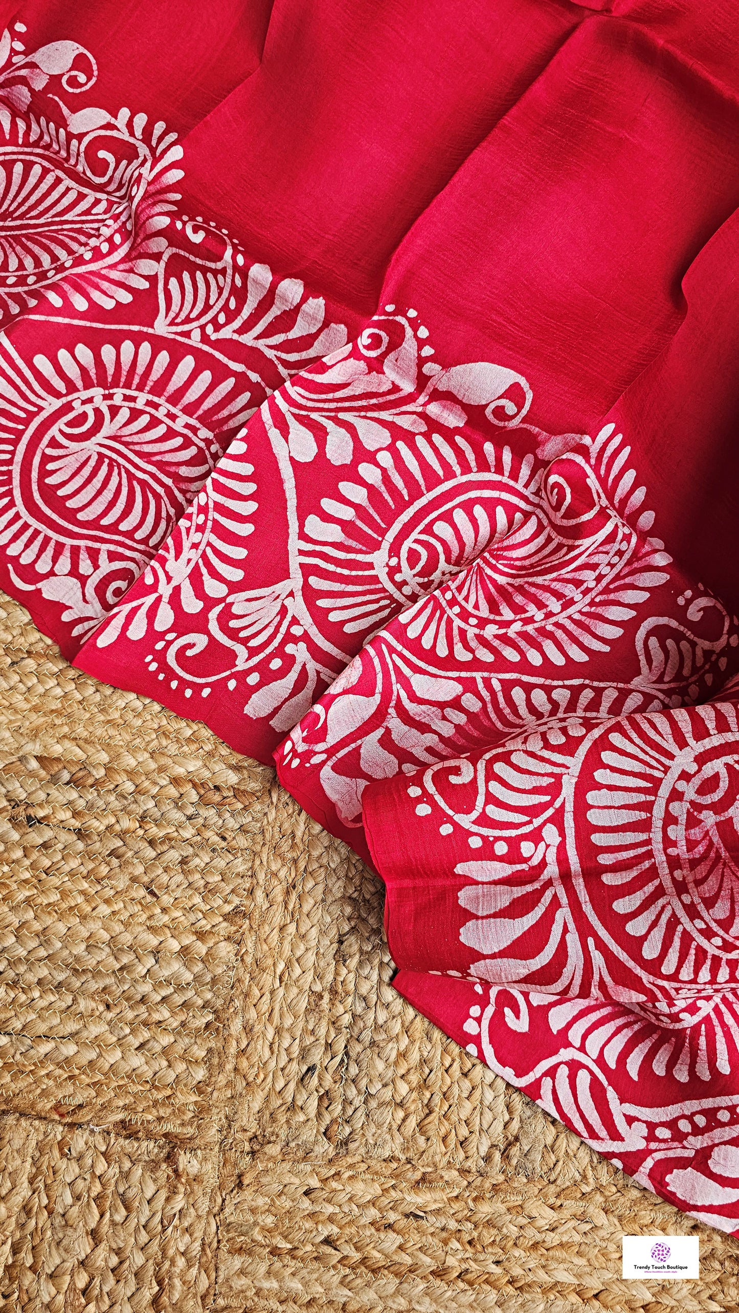 Pranaya – Handloom Wax Hand Batik Pure Mulberry Silk (Silk Mark Certified)