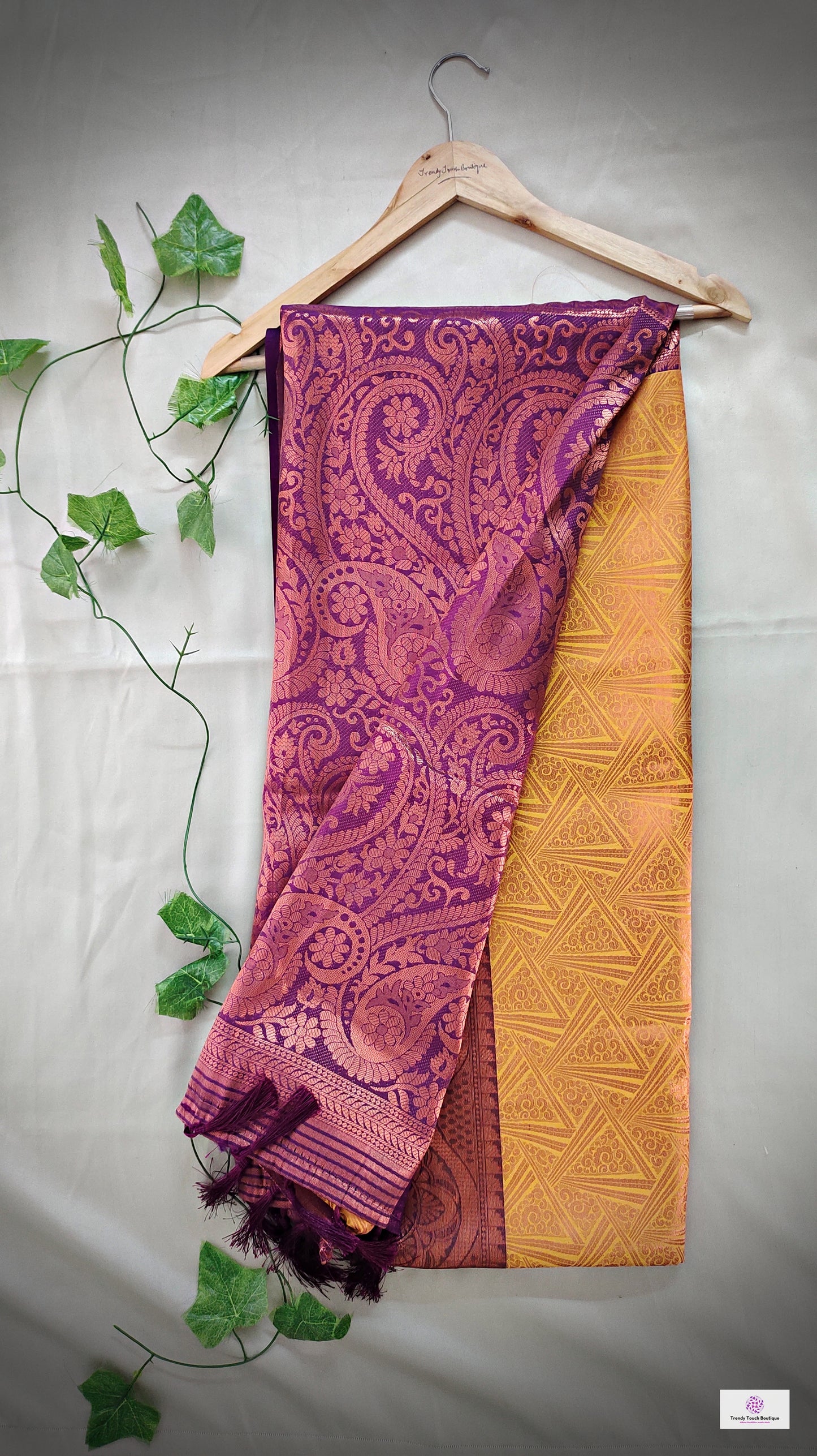 SUHANI - KUBERA PATTU SILK SAREE - YELLOW