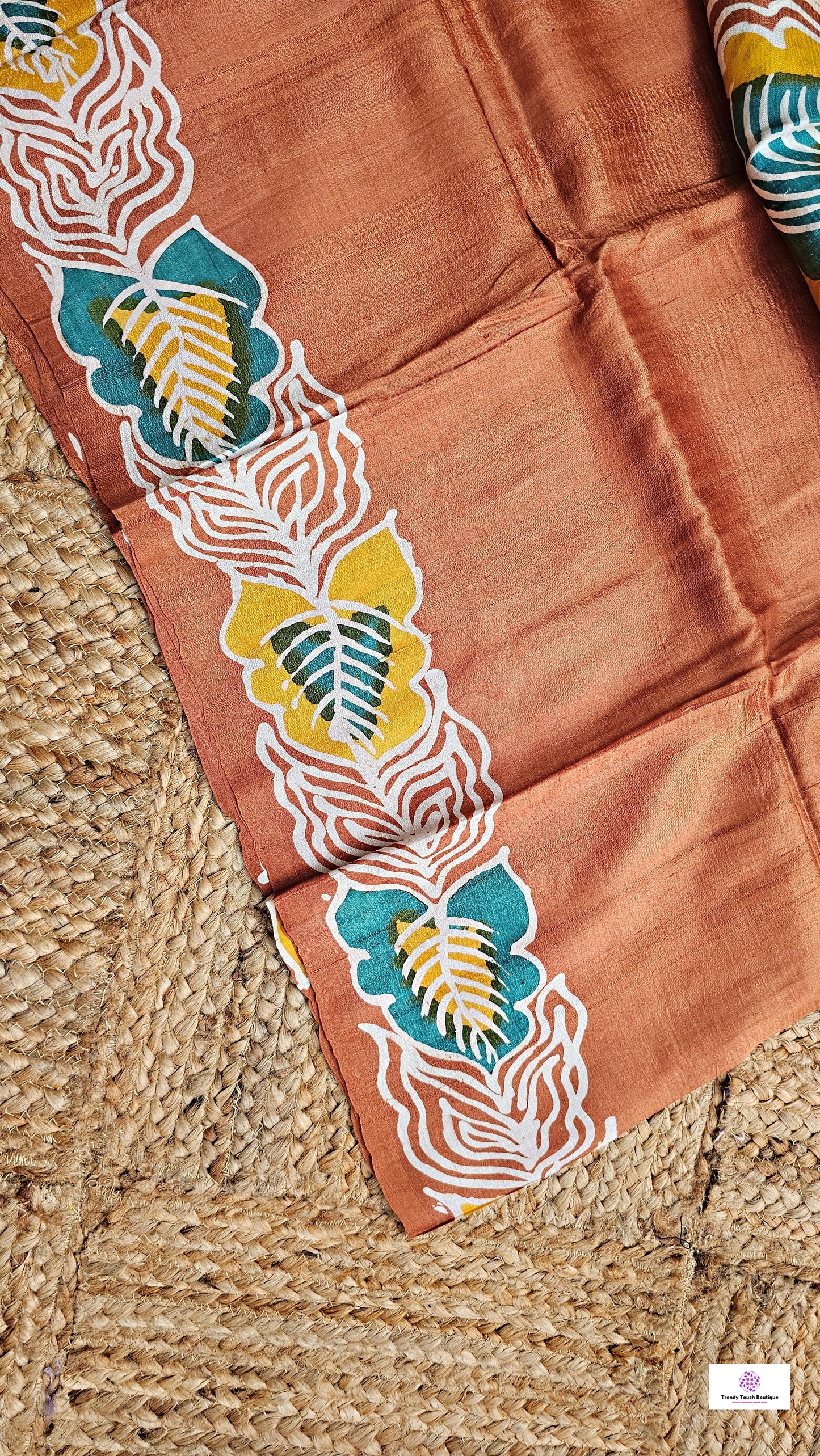 Ranga Maati – Handloom Wax Hand Batik Pure Mulberry Silk (Silk Mark Certified)