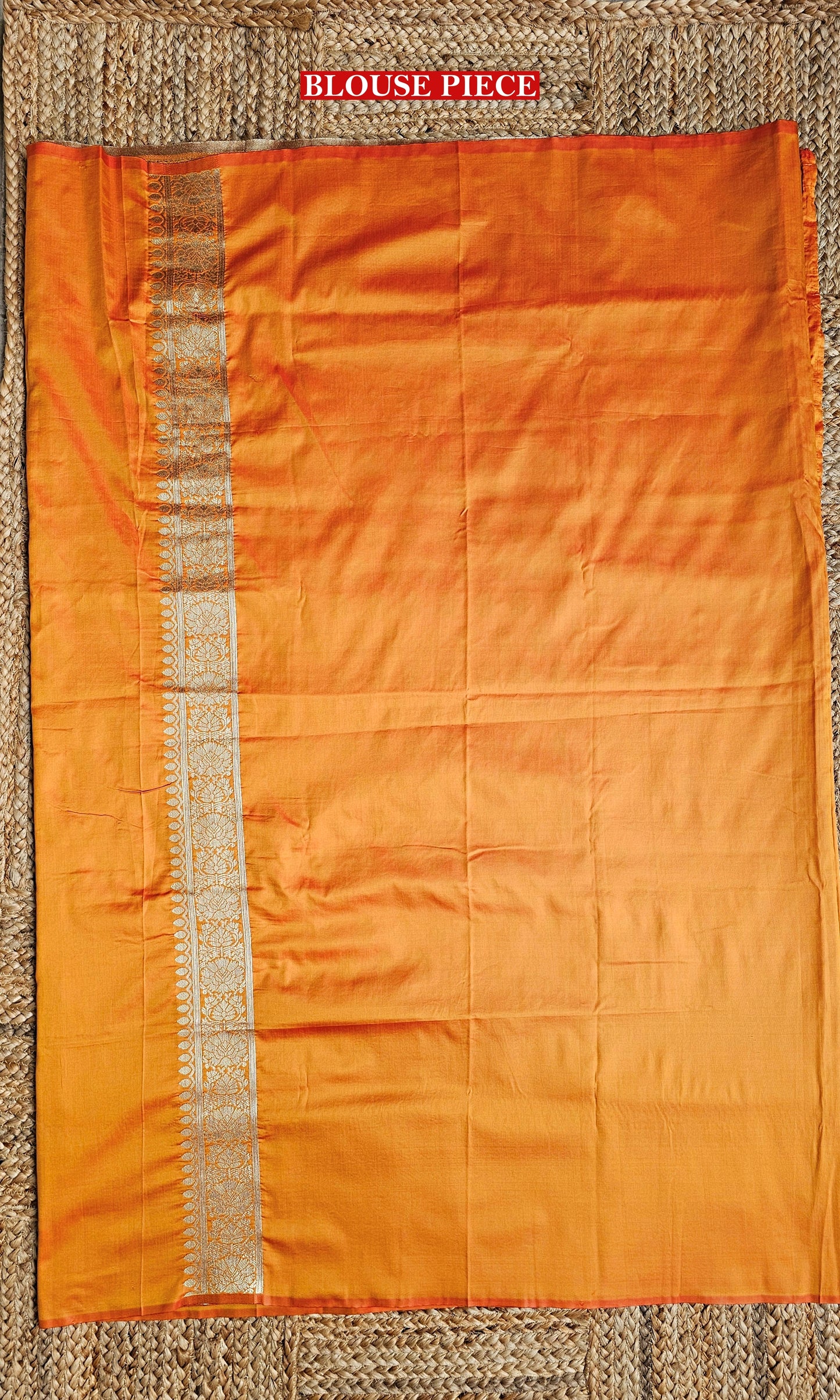 Swarno – Ochre Yellow - Banarasi Silk Saree