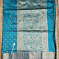 Ranjhana - Semi Kanjivaram Silk Saree (Teal Green)