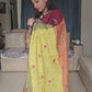 Colorful Soul - Kantha Work - Cotton Saree