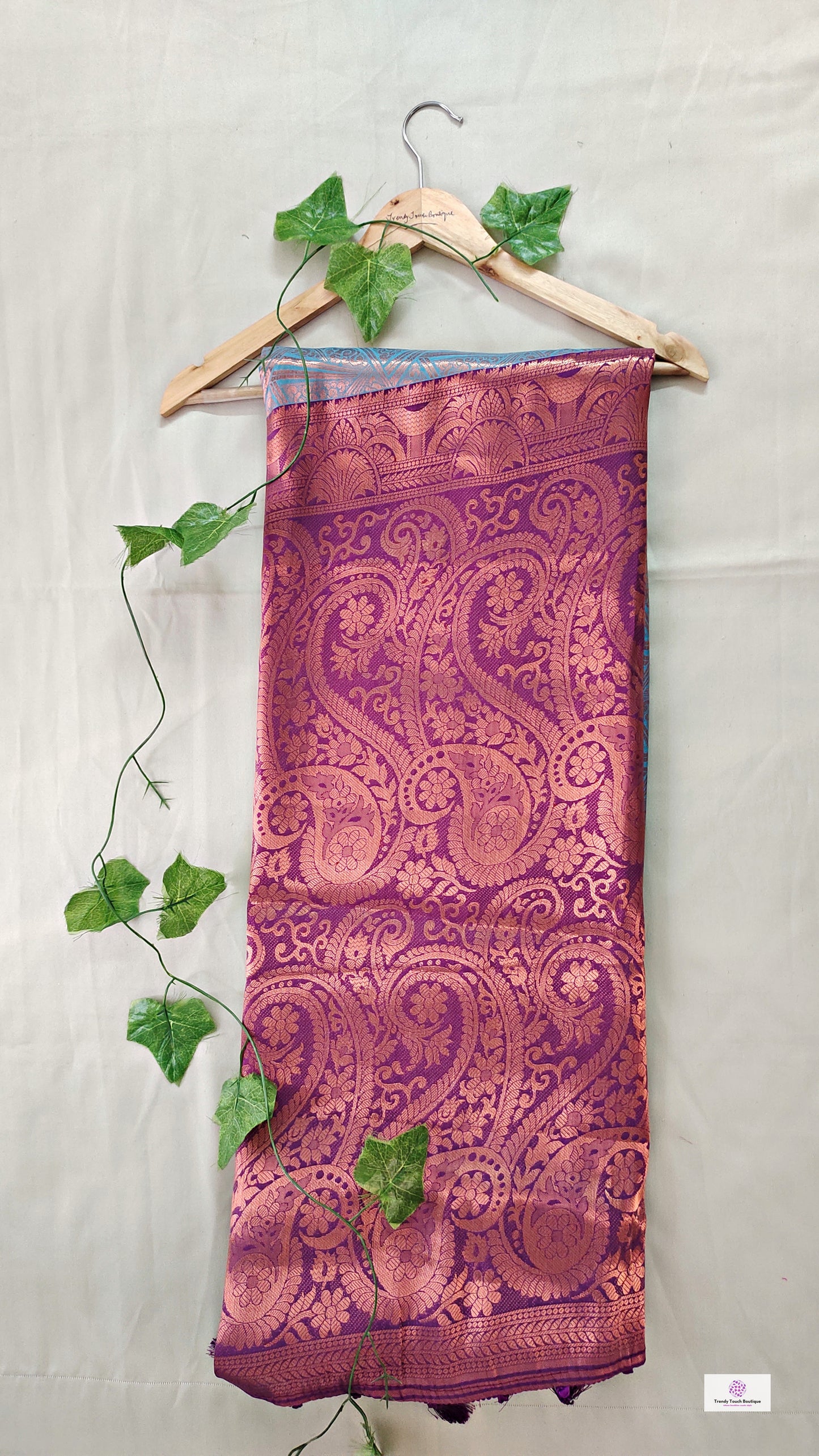dual tone blue kubera pattu silk saree for wedding soft silk saree online marriage function contrast brocade work with blouse piece