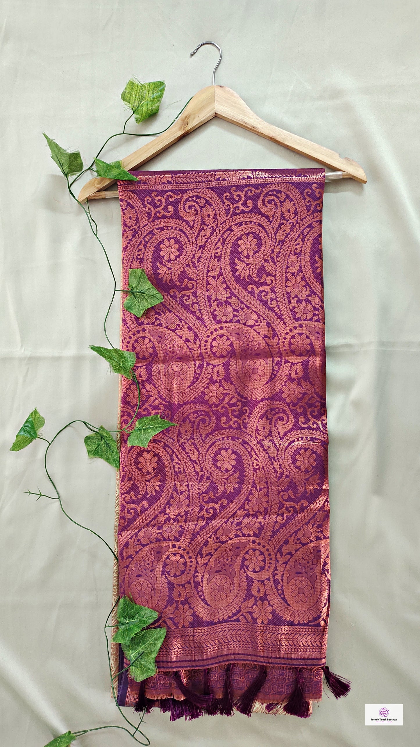 ANJALI - KUBERA PATTU SILK SAREE - IVORY