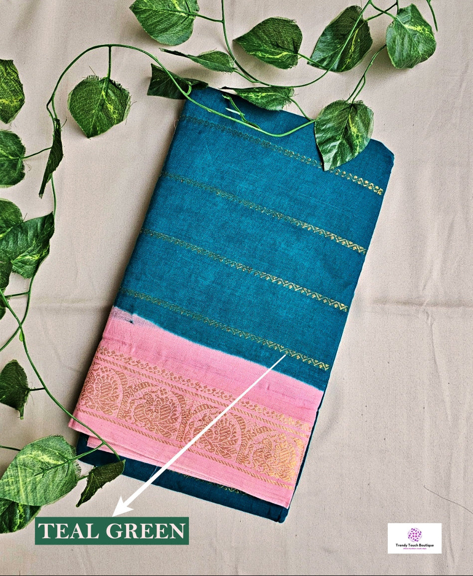Marine - Madurai Sungudi Cotton Saree