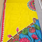 Veena - Handpainted - Pure Cotton Saree