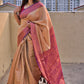 ivory color pattu silk saree for wedding soft silk saree online marriage function contrast brocade work with blouse piece kubera pattu silk saree soft silk