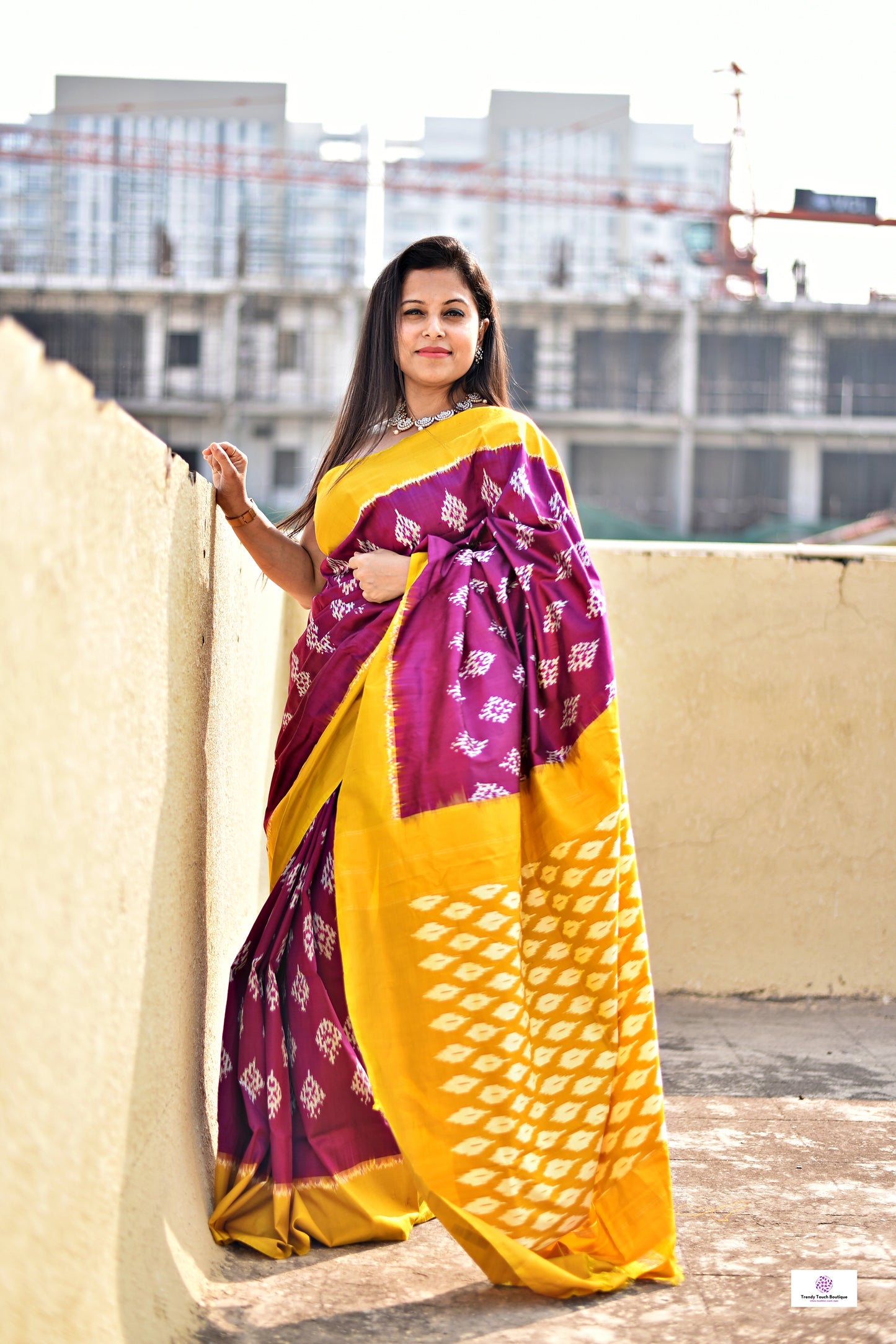 Kashish – Pochampally Ikkat Handloom Pure Silk (with Silk Mark)