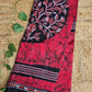 Romance - Kantha Work & Hand Batik - Cotton Saree