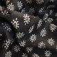 black chanderi silk saree with zari border handblock print summer fabric best price with blouse piece office wear and casual styling party wear saree