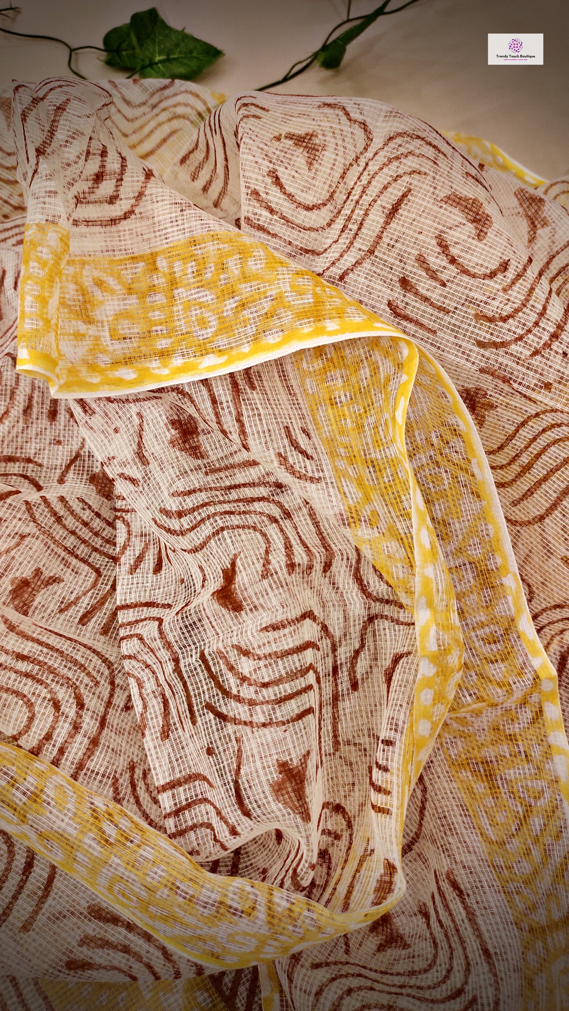 summer wear kota doria handblock print white yellow everyday kurti pairing office wear college best price online holi spring summer sale