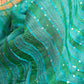 Sea Green – Sequins Stud - Banswara Silk Saree