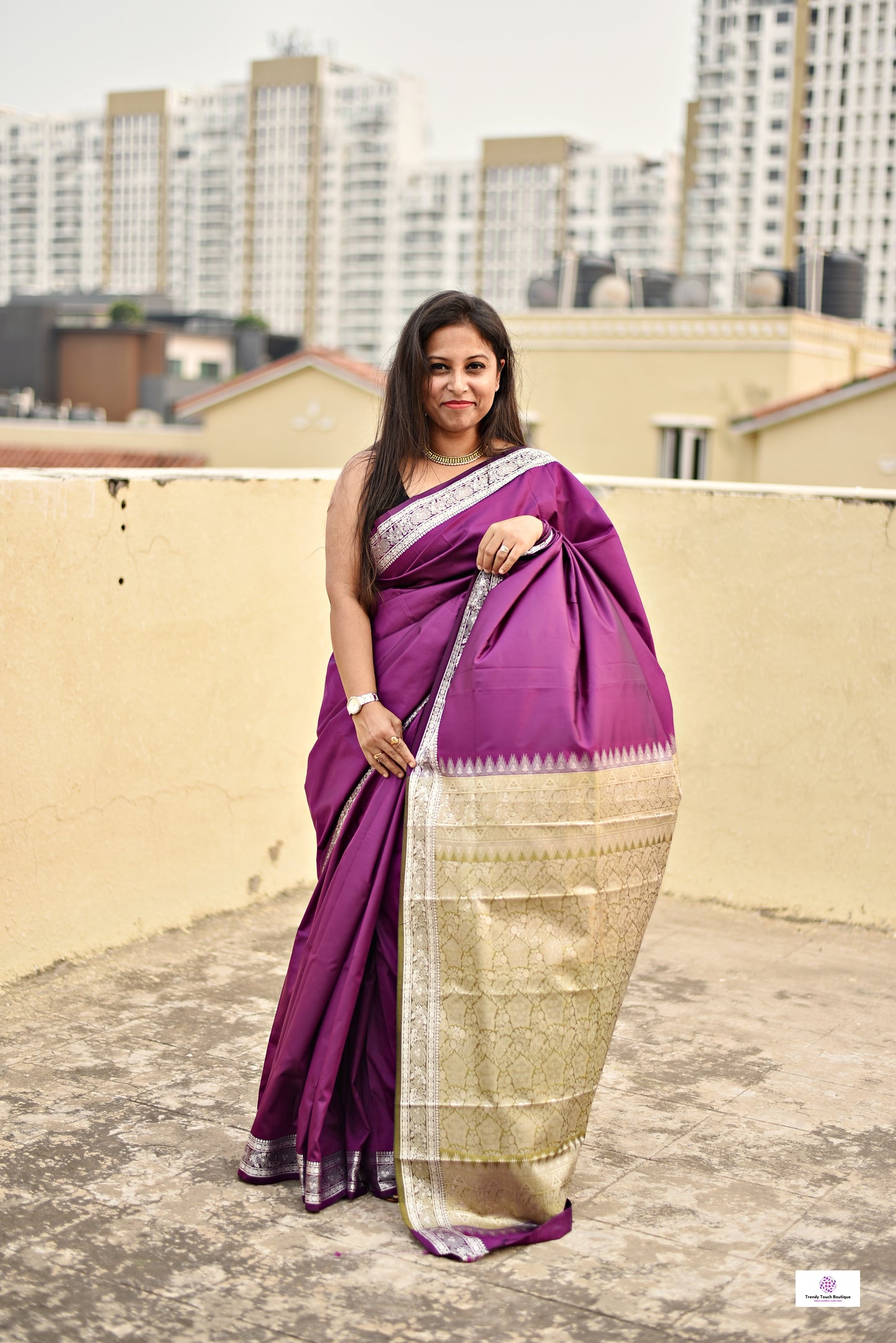 Soni - Katan Silk Saree