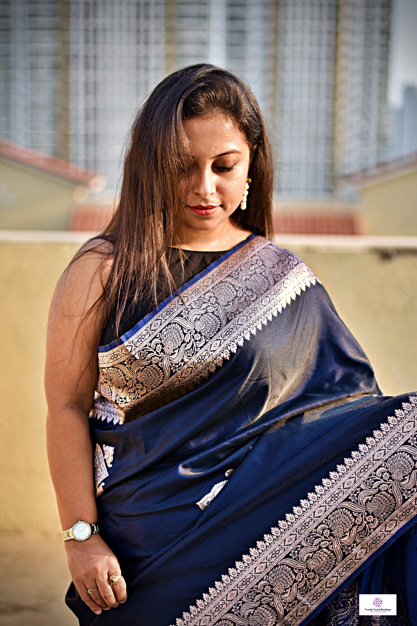 MRIDANGINI - BANARASI KATAN SILK SAREE