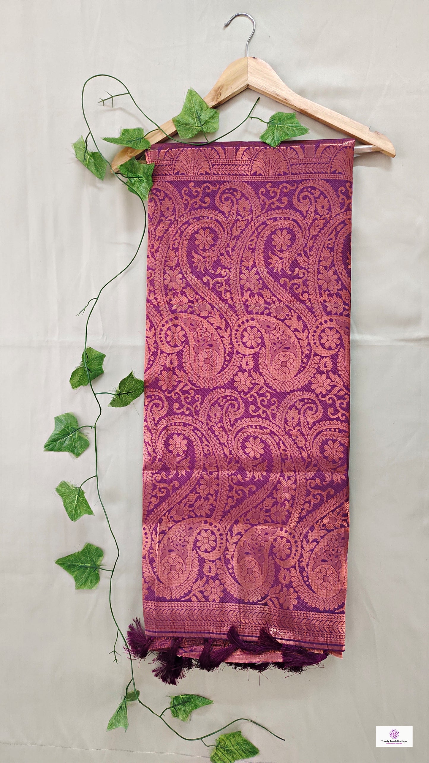 JANVI - KUBERA PATTU SILK SAREE - LILAC