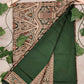 ARANYAANI - GREEN & GOLD - KATAAN SILK