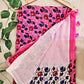 Exclusively handpainted cotton sarees
